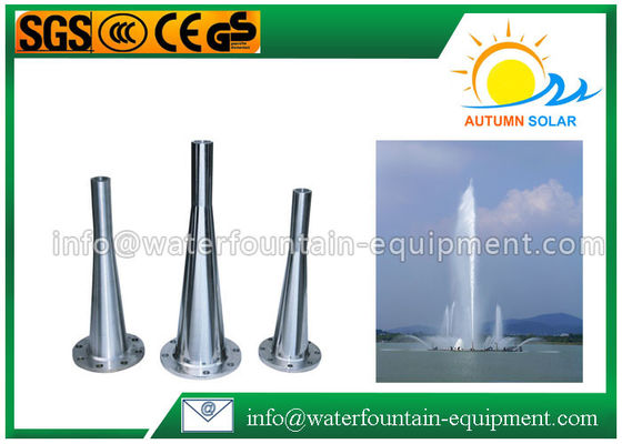 Stainless Steel Water Fountain Equipment 100 Meter High Pressure Fountain Nozzle