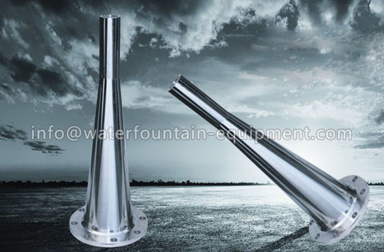 Stainless Steel Water Fountain Equipment 100 Meter High Pressure Fountain Nozzle