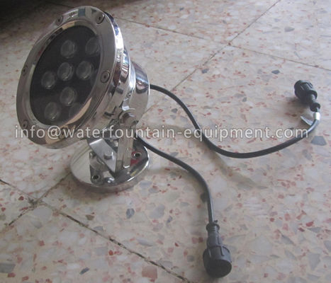 Scaffolding Waterproof Led Fountain Lights Low Voltage 3W High Power 0.65kg