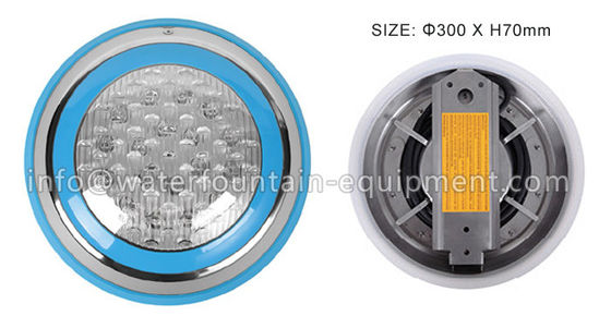 Stainless Steel 304 Swimming Pool Lights Underwater , CE Color Changing Pool Light