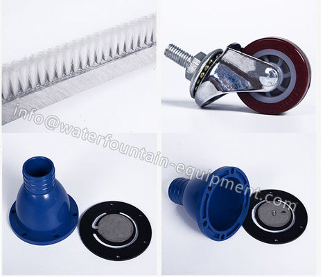 Stainless Steel Swimming Pool Accessories Vacuum Head Commercial Heavy Weighed
