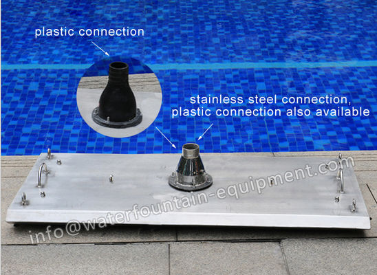 Stainless Steel Swimming Pool Accessories Vacuum Head Commercial Heavy Weighed