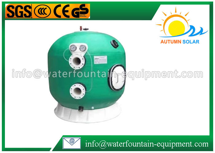 Commercial Sand Swimming Pool Filter Fiberglass Material For Aquatic Park